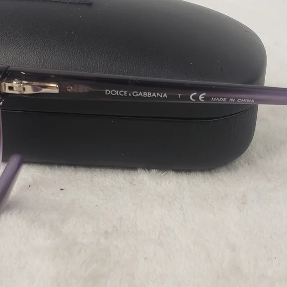 Authentic Pre-owned Dolce & Gabbana D&G purple blue eyeglasses - Picture 6 of 9